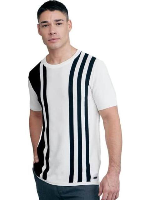 PLAYERA CABALLERO BLANCO/NEGRO D.E.E.P SELECTION - Imagen 2