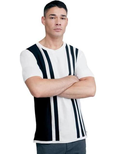 PLAYERA CABALLERO BLANCO/NEGRO D.E.E.P SELECTION - Imagen 4