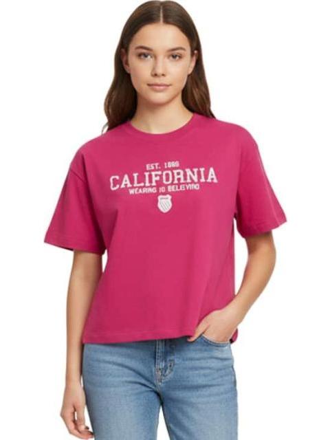PLAYERA CALI ROSA K-SWISS - Imagen 3