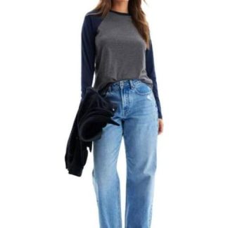 PLAYERA CASUAL AZUL MARINO HOLLY LAND
