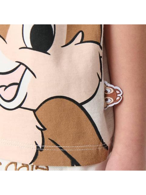 PLAYERA CHIP Y DALE BEIGE DISNEY - Imagen 6
