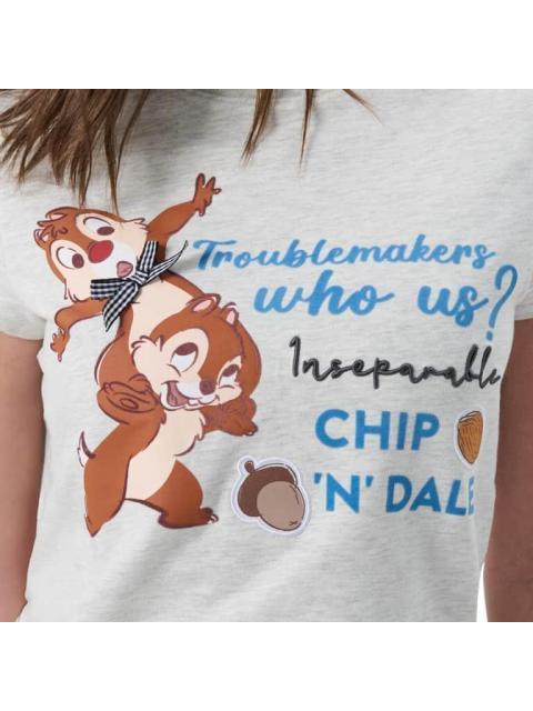 PLAYERA CHIP Y DALE GRIS DISNEY - Imagen 5