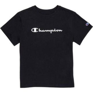 PLAYERA CLASIC PRINTED TEE NEGRO CHAMPION