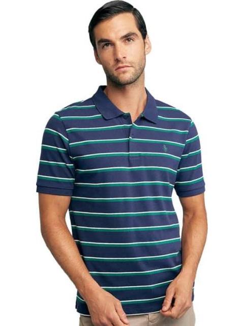 PLAYERA CUELLO POLO MANGA CORTA AZUL MARINO HPC POLO - Imagen 2