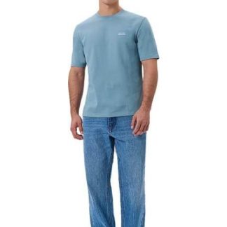 PLAYERA CUELLO REDONDO AZUL HARD SODA