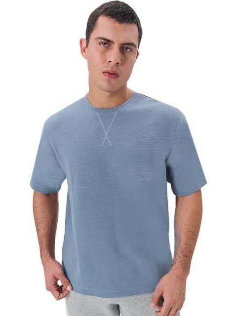 PLAYERA CUELLO REDONDO AZUL HARD SODA - Imagen 3