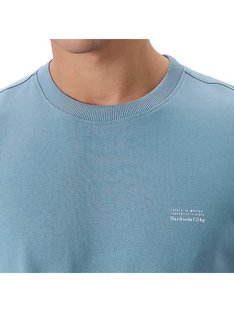 PLAYERA CUELLO REDONDO AZUL HARD SODA - Imagen 6