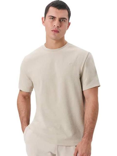 PLAYERA CUELLO REDONDO BEIGE HARD SODA - Imagen 2