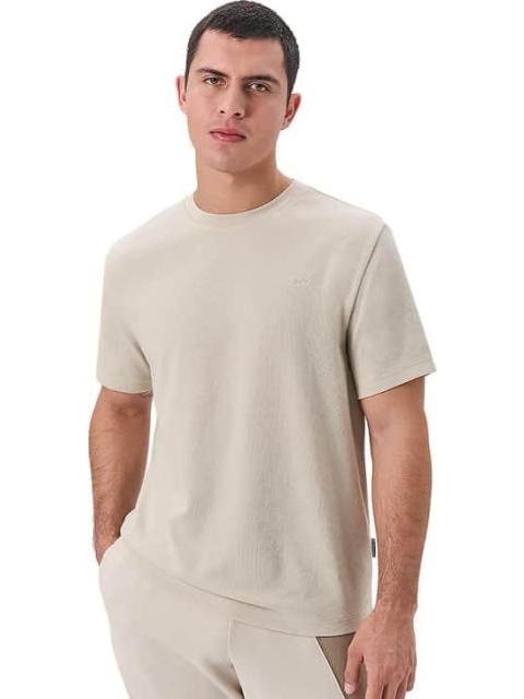 PLAYERA CUELLO REDONDO BEIGE HARD SODA - Imagen 5