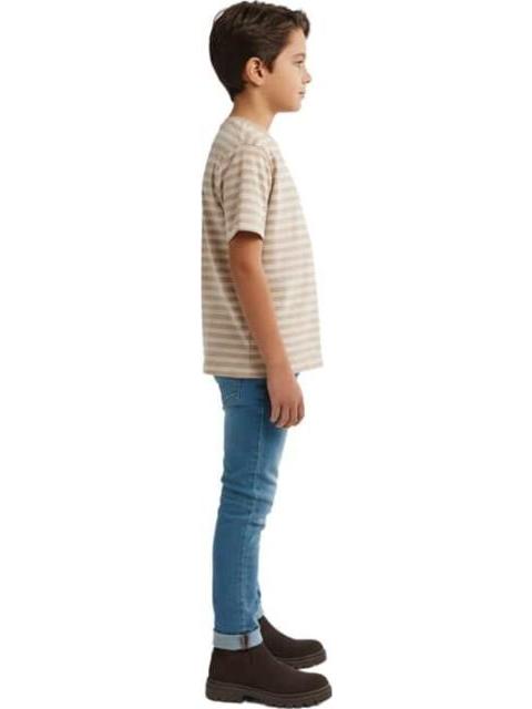 PLAYERA CUELLO REDONDO BEIGE NEXT CO - Imagen 3