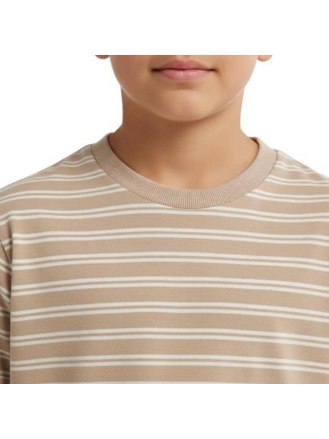 PLAYERA CUELLO REDONDO BEIGE NEXT CO - Imagen 4