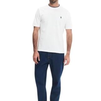 PLAYERA CUELLO REDONDO BLANCO HPC POLO