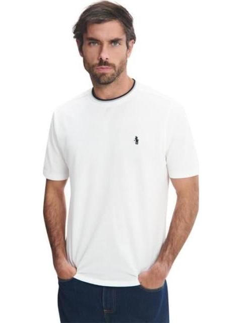 PLAYERA CUELLO REDONDO BLANCO HPC POLO - Imagen 3