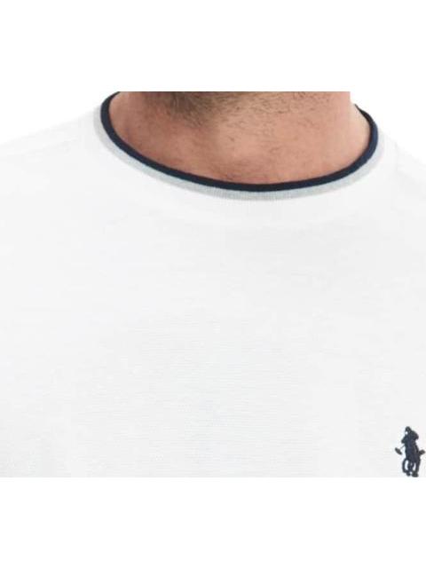 PLAYERA CUELLO REDONDO BLANCO HPC POLO - Imagen 6
