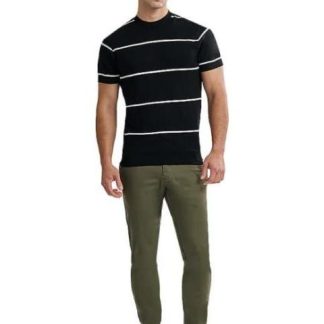 PLAYERA CUELLO REDONDO NEGRO NEXT CO