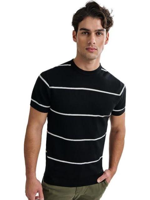 PLAYERA CUELLO REDONDO NEGRO NEXT CO - Imagen 4