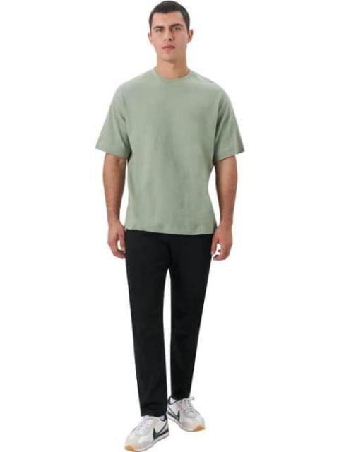 PLAYERA CUELLO REDONDO VERDE PISTACHE HARD SODA