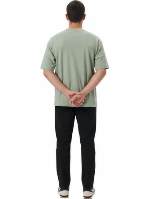 PLAYERA CUELLO REDONDO VERDE PISTACHE HARD SODA - Imagen 5