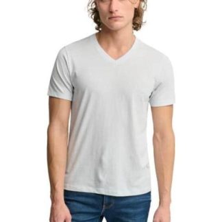 PLAYERA CUELLO V AZUL NEXT CO