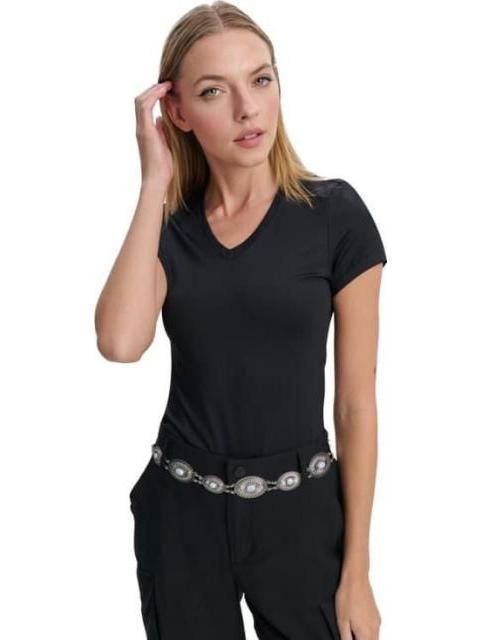 PLAYERA CUELLO V NEGRO HOLLY LAND - Imagen 4