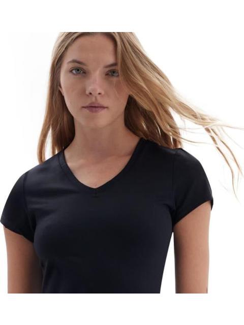 PLAYERA CUELLO V NEGRO HOLLY LAND - Imagen 6