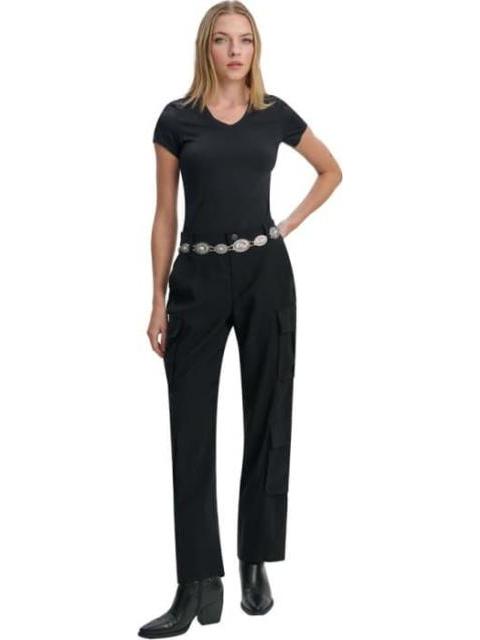 PLAYERA CUELLO V NEGRO HOLLY LAND