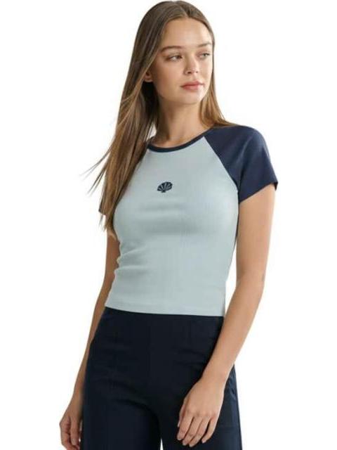 PLAYERA DAMA AZUL HOLLY LAND - Imagen 6