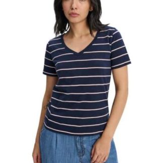 PLAYERA DAMA AZUL MARINO HOLLY LAND