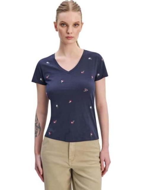 PLAYERA DAMA AZUL MARINO HOLLY LAND - Imagen 2