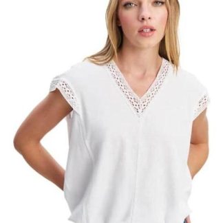 PLAYERA DAMA BLANCO HOLLY LAND
