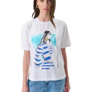 PLAYERA DAMA BLANCO HOLLY LAND