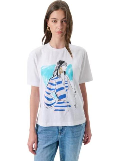 PLAYERA DAMA BLANCO HOLLY LAND