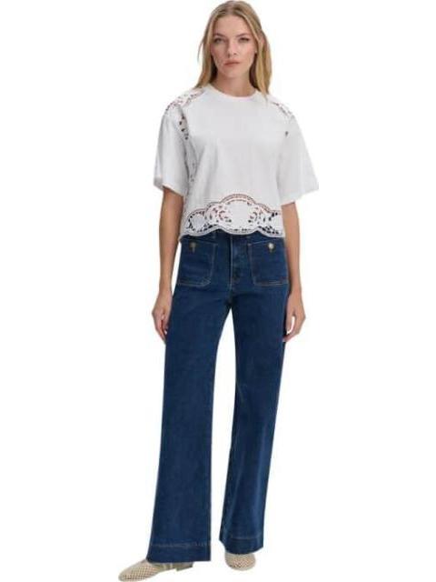 PLAYERA DAMA BLANCO HOLLY LAND