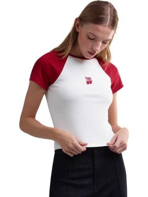 PLAYERA DAMA BLANCO HOLLY LAND - Imagen 3