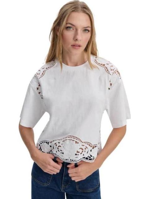 PLAYERA DAMA BLANCO HOLLY LAND - Imagen 3