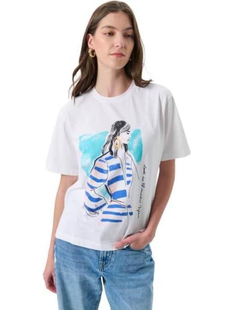 PLAYERA DAMA BLANCO HOLLY LAND - Imagen 4