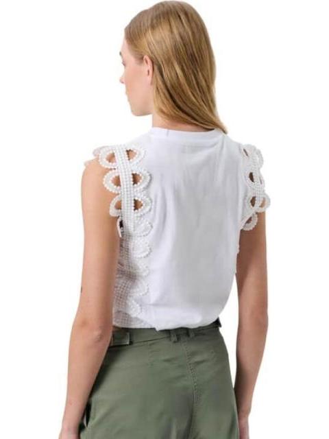 PLAYERA DAMA BLANCO HOLLY LAND - Imagen 5