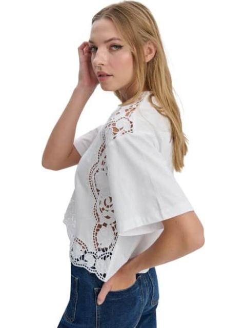 PLAYERA DAMA BLANCO HOLLY LAND - Imagen 5