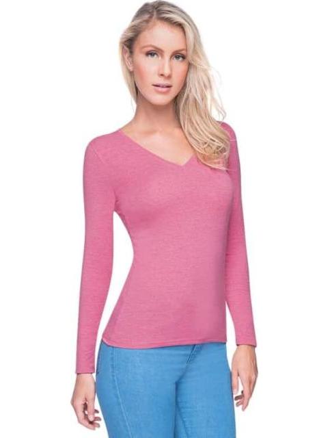 PLAYERA DAMA ROSA HOLLY LAND