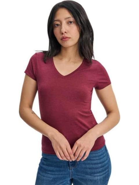 PLAYERA DAMA VINO HOLLY LAND - Imagen 3