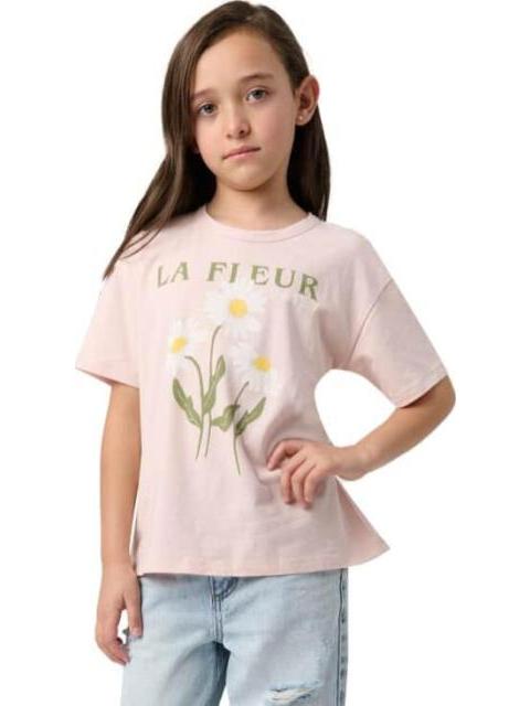 PLAYERA DE ALGODON ROSA HOLLY LAND KIDS - Imagen 4