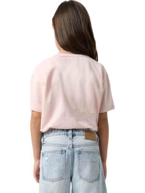 PLAYERA DE ALGODON ROSA HOLLY LAND KIDS - Imagen 5