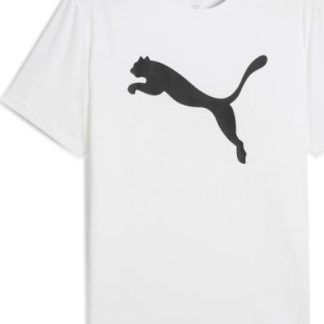 PLAYERA DE ENTRENAMIENTO M TAD ESSENTIALS SOLID CAT TEE (CF BIG CAT) BLANCO PUMA