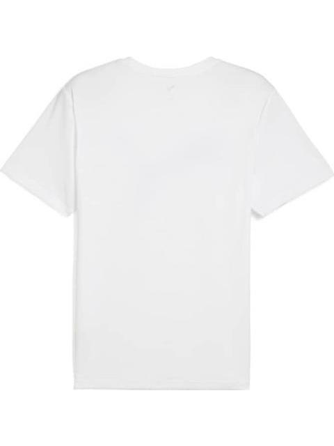 PLAYERA DE ENTRENAMIENTO M TAD ESSENTIALS SOLID CAT TEE (CF BIG CAT) BLANCO PUMA - Imagen 2