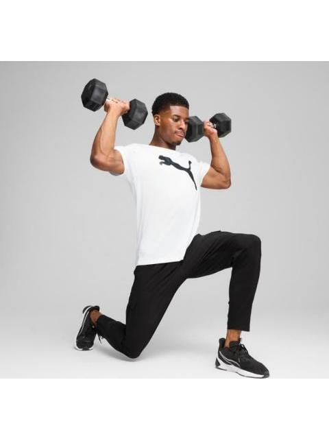 PLAYERA DE ENTRENAMIENTO M TAD ESSENTIALS SOLID CAT TEE (CF BIG CAT) BLANCO PUMA - Imagen 6