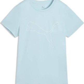 PLAYERA DE ENTRENAMIENTO W TAD ESSENTIAL LOGO TEE AZUL PUMA