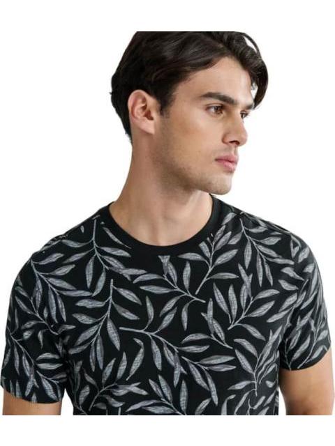 PLAYERA DE MODA MANGA CORTA CUELLO REDONDO NEGRO NEXT CO - Imagen 3
