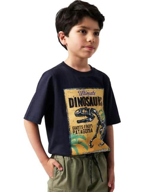 PLAYERA DINOSAURIO AZUL MARINO NEXT CO - Imagen 5