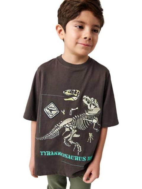 PLAYERA DINOSAURIO GRIS NEXT CO - Imagen 4