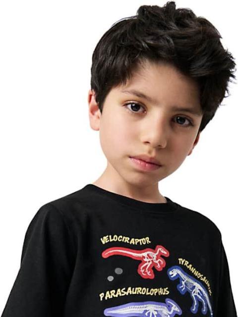 PLAYERA DINOSAURIO NEGRO NEXT CO - Imagen 5